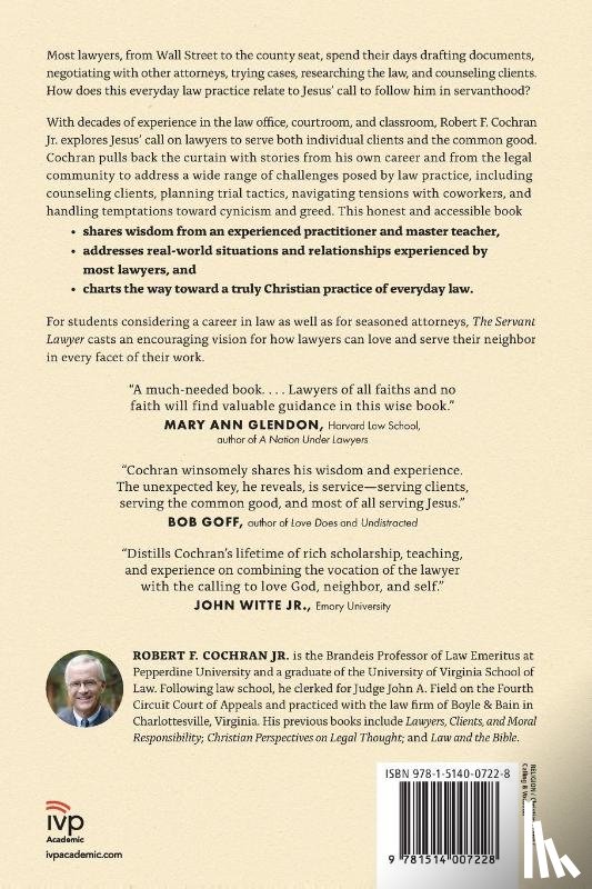 Cochran, Robert F. - The Servant Lawyer