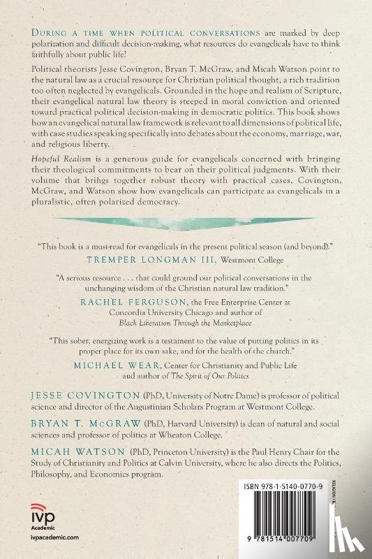 Covington, Jesse, McGraw, Bryan T., Watson, Micah - Hopeful Realism