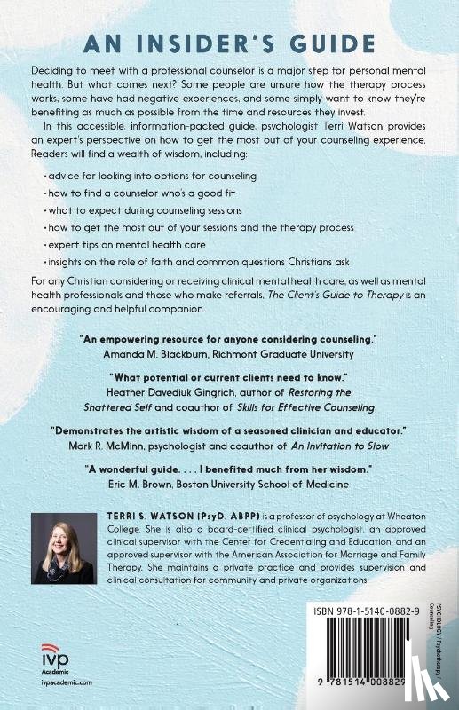 Watson, Terri S. - The Client's Guide to Therapy