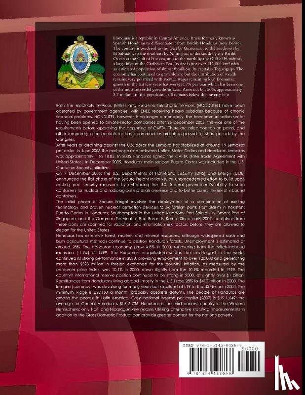 Www Ibpus Com - Honduras Business Law Handbook Volume 1 Strategic Information and Basic Laws