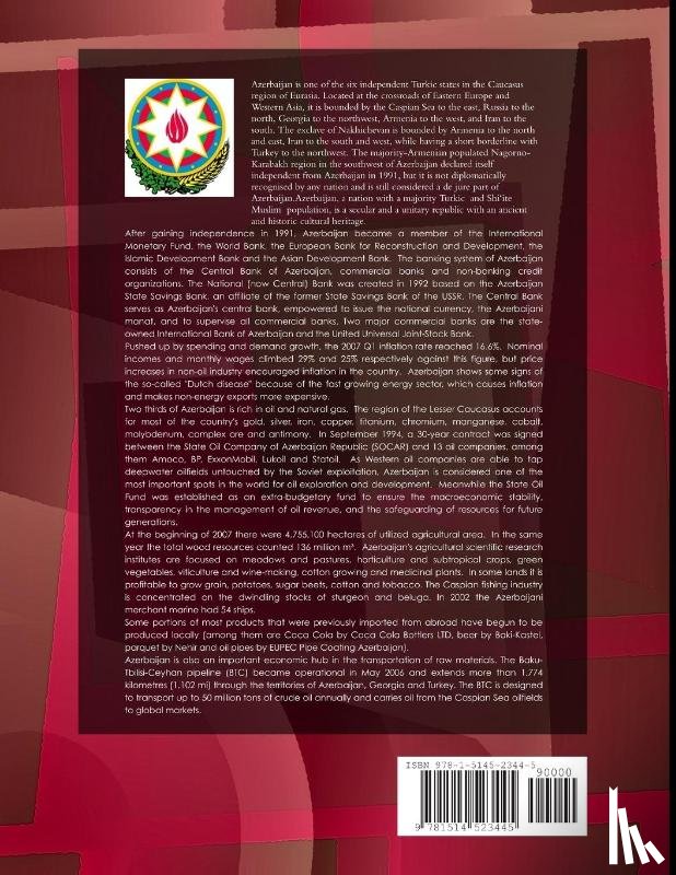 Ibp, Inc - Azerbaijan Tax Guide Volume 1 Strategic, Practical Information, Regulations