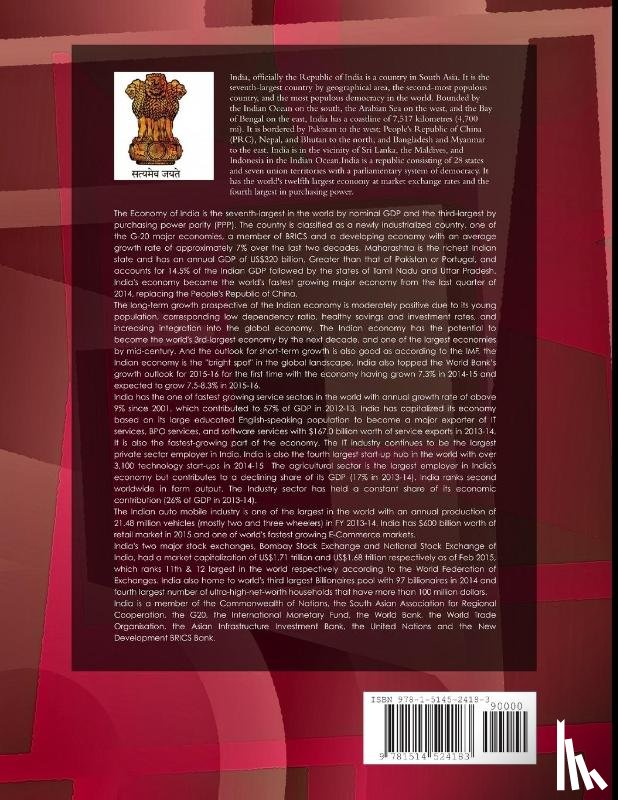 Ibp, Inc - India Tax Guide Volume 1 Strategic Information and Regulations