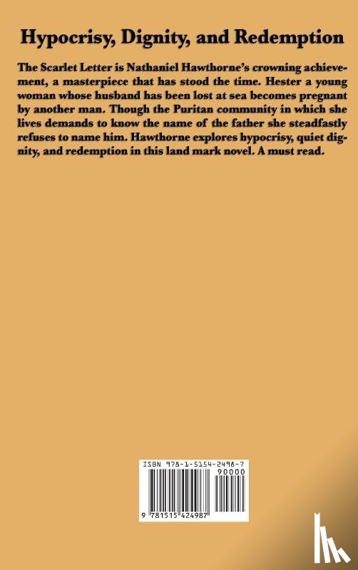 Hawthorne, Nathaniel - The Scarlet Letter