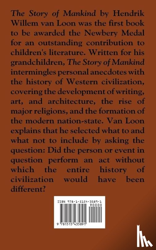 Van Loon, Hendrik Willem - The Story of Mankind