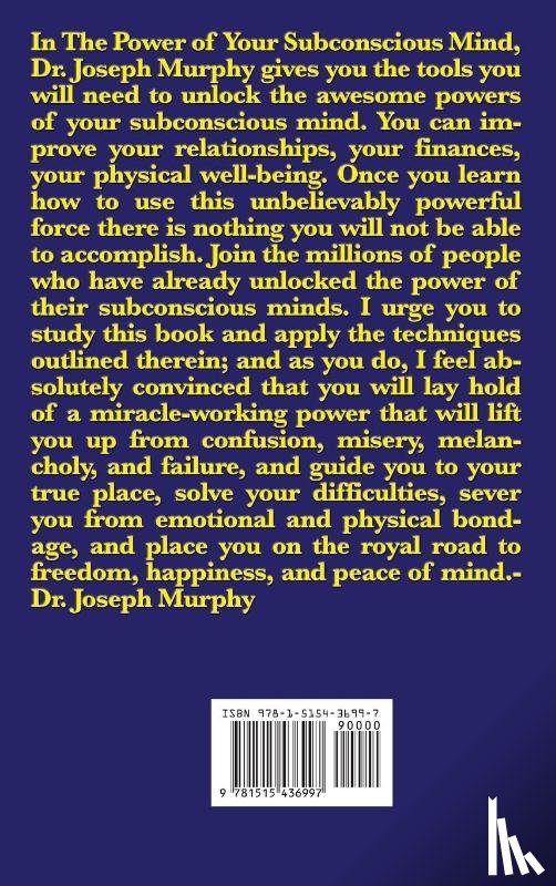 Murphy, Joseph - The Power of Your Subconscious Mind