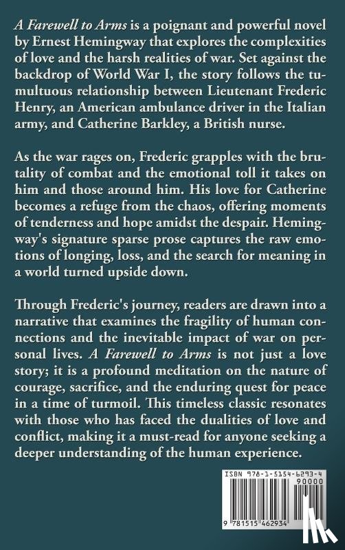 Hemingway, Ernest - A Farewell to Arms