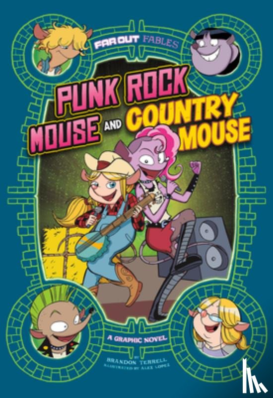 Terrell, Brandon - Punk Rock Mouse and Country Mouse: A Graphic Novel