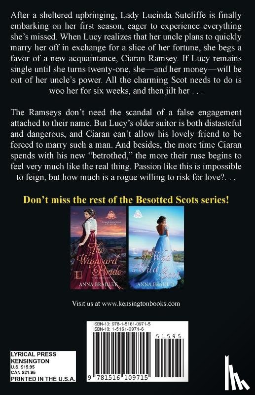 Bradley, Anna - For the Sake of a Scottish Rake