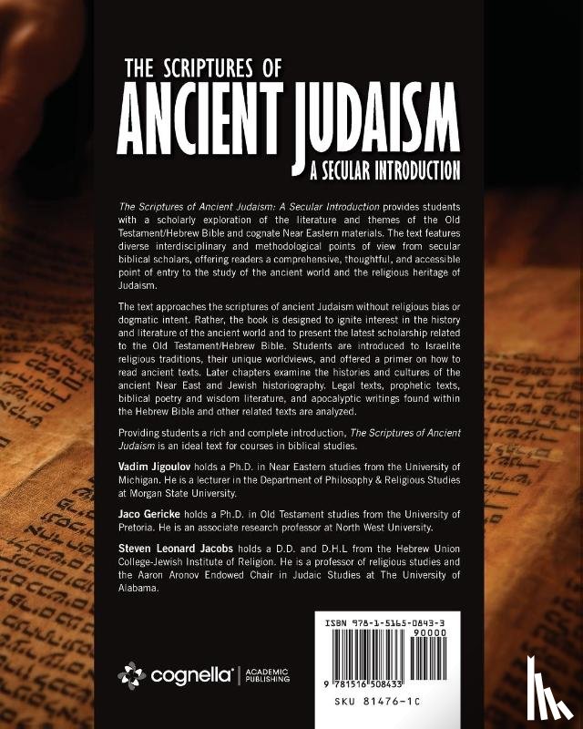 Jigoulov, Vadim, Gericke, Jaco, Jacobs, Steven Leonard - The Scriptures of Ancient Judaism
