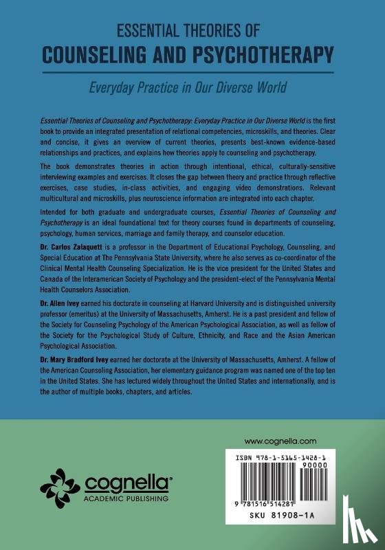 Carlos Zalaquett, Allen Ivey, Mary Bradford Ivey - Essential Theories of Counseling and Psychotherapy