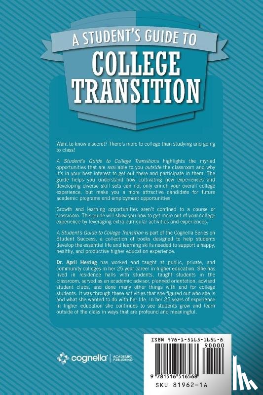 April Herring - A Student's Guide to College Transition