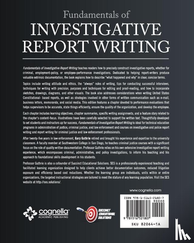 Guthrie, Gary - Fundamentals of Investigative Report Writing