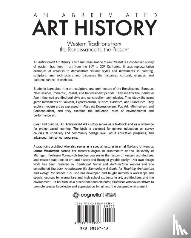 Voronovich, Donna - An Abbreviated Art History