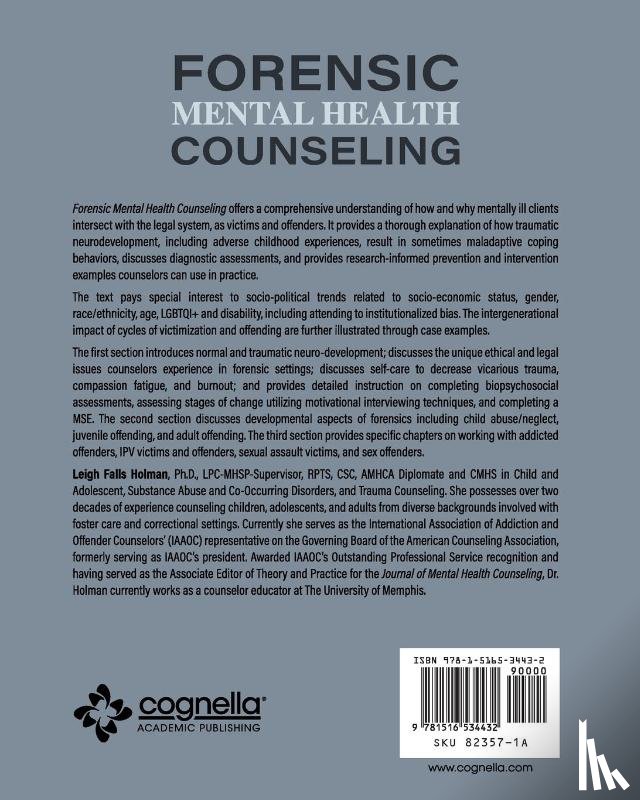 Leigh Fall Holman - Forensic Mental Health Counseling