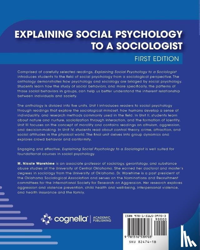 Warehime, M. Nicole - Explaining Social Psychology to a Sociologist