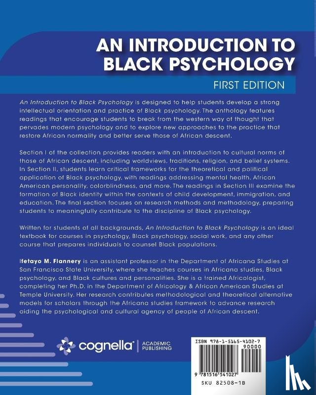 Flannery, Ifetayo M. - An Introduction to Black Psychology