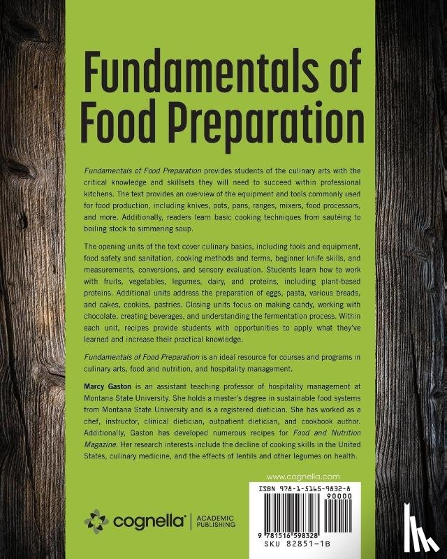 Gaston, Marcy E - Fundamentals of Food Preparation