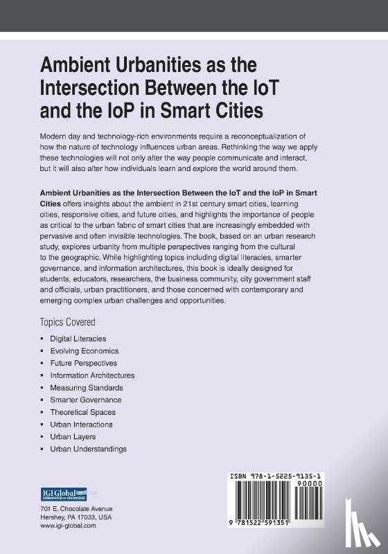McKenna, H. Patricia - Ambient Urbanities as the Intersection Between the IoT and the IoP in Smart Cities