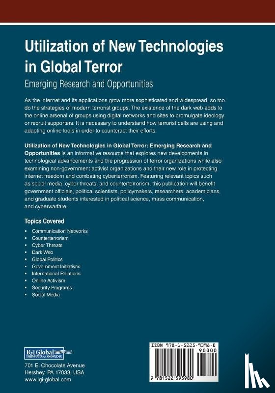 Stacey, Emily B. - Utilization of New Technologies in Global Terror
