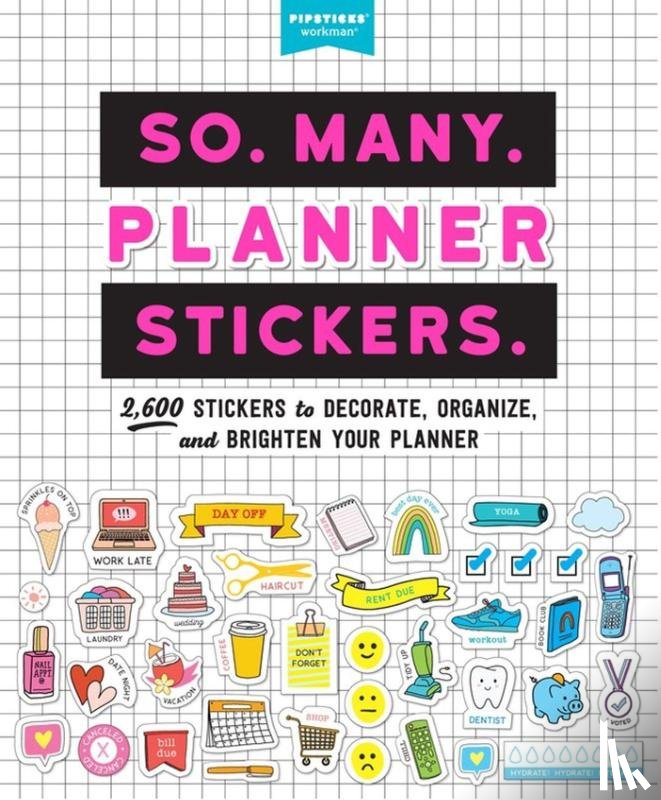 Pipsticks®+Workman® - So. Many. Planner Stickers.