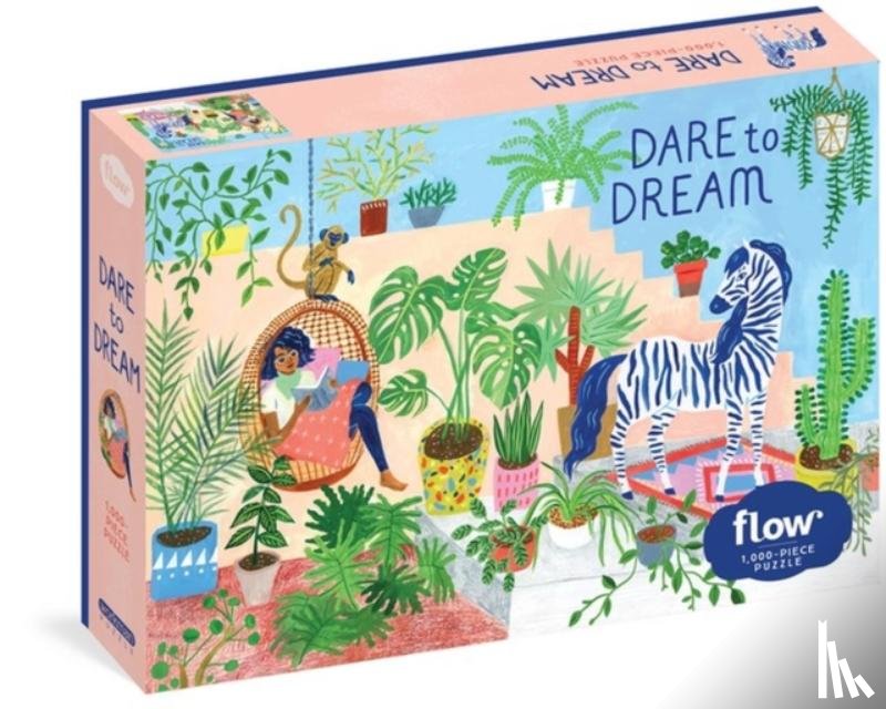 Van Der Hulst, Astrid - Dare to Dream 1,000-Piece Puzzle: (Flow) for Adults Families Picture Quote Mindfulness Game Gift Jigsaw 26 3/8" X 18 7/8"