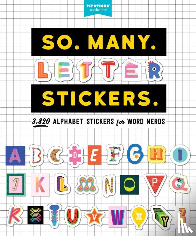 Pipsticks®+Workman® - So. Many. Letter Stickers.