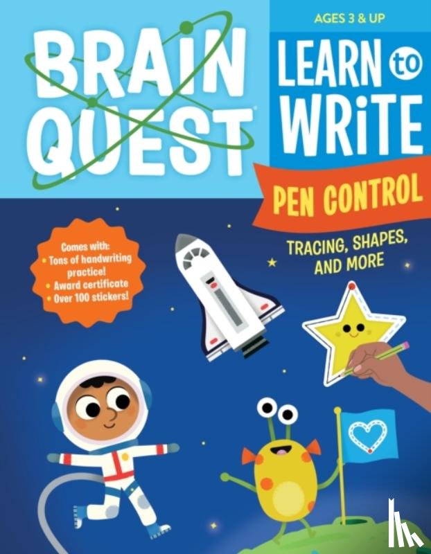 Publishing, Workman - Brain Quest Learn to Write: Pen Control, Tracing, Shapes, and More