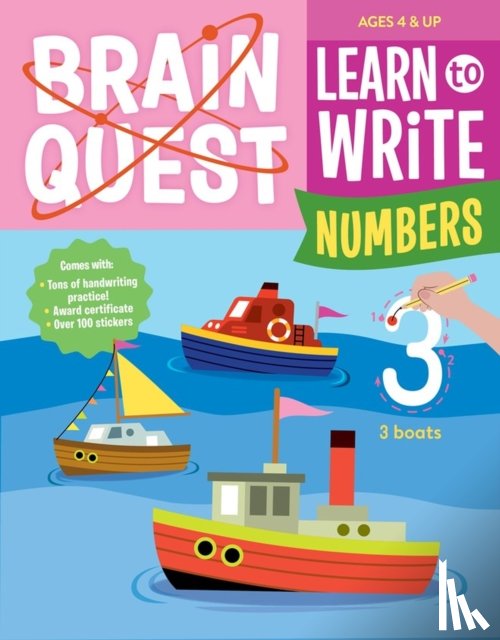 Publishing, Workman - Brain Quest Learn to Write: Numbers