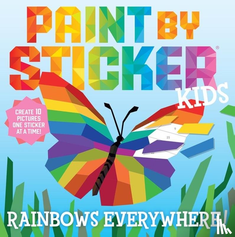 Publishing, Workman - Paint by Sticker Kids: Rainbows Everywhere!