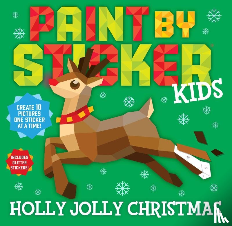 Publishing, Workman - Paint by Sticker Kids: Holly Jolly Christmas