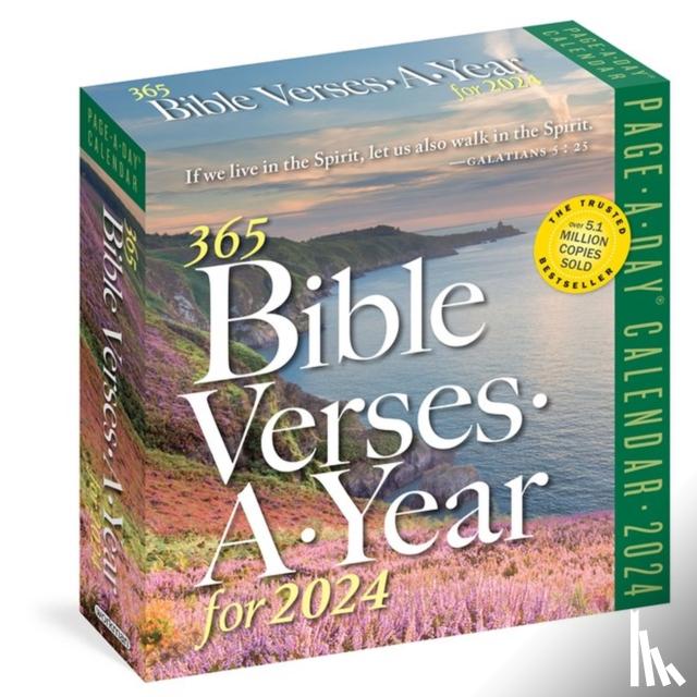 Calendars, Workman - 365 Bible Verses-a-Year for 2024 Page-a-Day Calendar