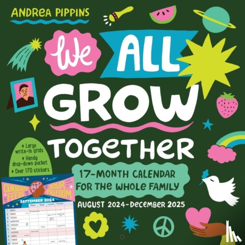 Pippins, Andrea, Calendars, Workman - We All Grow Together Wall Calendar 2025