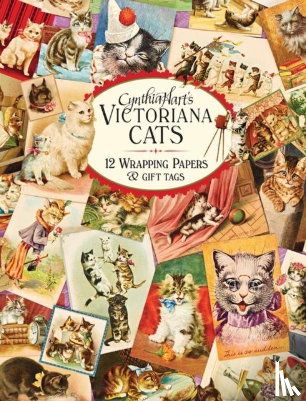 Hart, Cynthia - Cynthia Hart's Victoriana Cats: 12 Wrapping Papers and Gift Tags