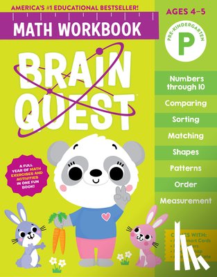 Publishing, Workman - Brain Quest Math Workbook: Pre-Kindergarten