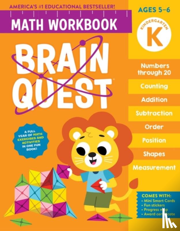 Publishing, Workman - Brain Quest Math Workbook: Kindergarten