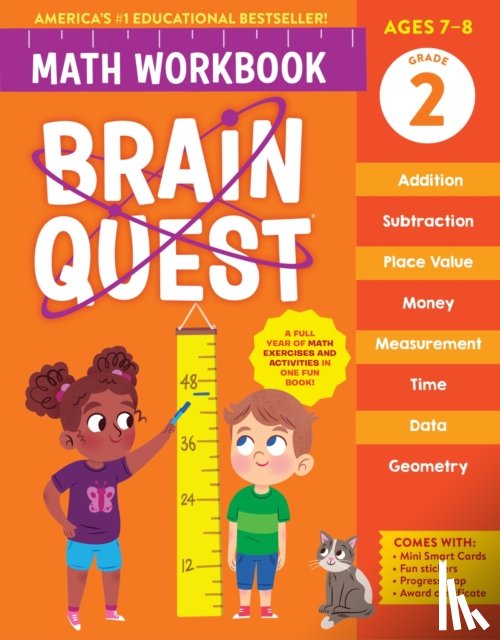 Publishing, Workman - Brain Quest Math Workbook: 2nd Grade
