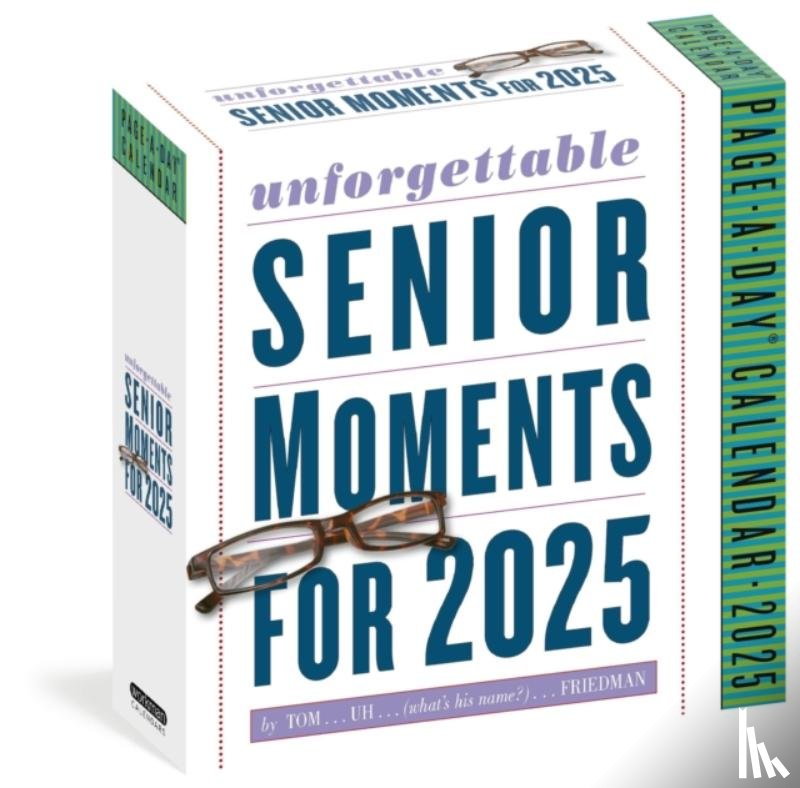 Friedman, Tom, Calendars, Workman - Unforgettable Senior Moments Page-A-Day® Calendar 2025
