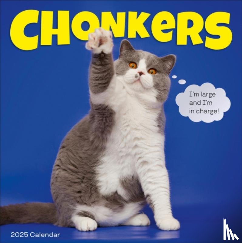 Calendars, Workman - Chonkers Wall Calendar 2025