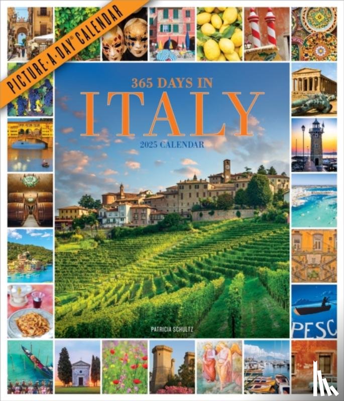Schultz, Patricia, Calendars, Workman - 365 Days in Italy Picture-A-Day® Wall Calendar 2025