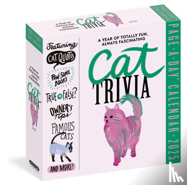 Calendars, Workman - Cat Trivia Page-A-Day® Calendar 2025