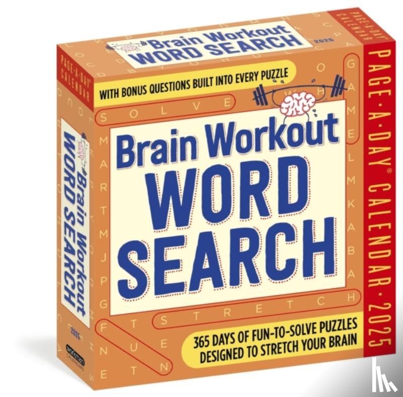 Calendars, Workman - Brain Workout Word Search Page-A-Day® Calendar 2025