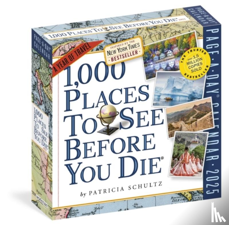 Schultz, Patricia, Calendars, Workman - 1,000 Places to See Before You Die Page-A-Day® Calendar 2025