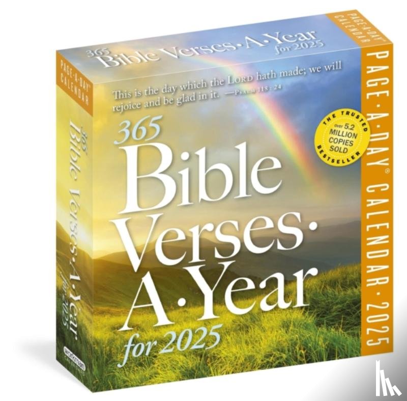 Calendars, Workman - 365 Bible Verses-A-Year Page-A-Day® Calendar 2025