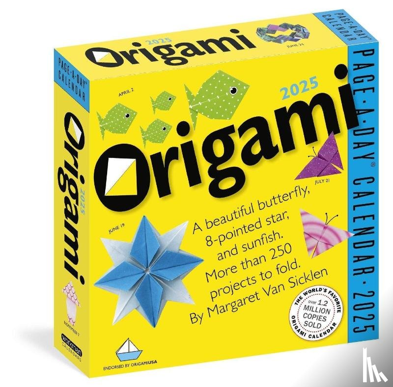 Van Sicklen, Margaret, Calendars, Workman - Origami Page-A-Day® Calendar 2025