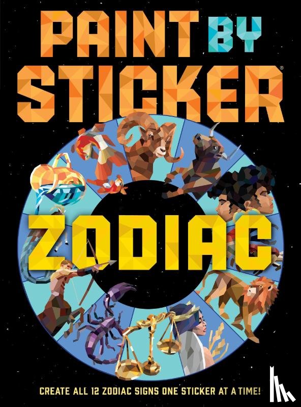 Publishing, Workman - Paint by Sticker: Zodiac