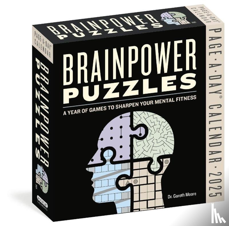 Moore, Dr. Gareth, Calendars, Workman - Brainpower Puzzles Page-A-Day® Calendar 2025