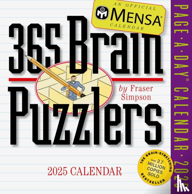 Simpson, Fraser, Workman Calendars - Simpson, F: Mensa(r) 365 Brain Puzzlers Page-A-Day(r) Calend