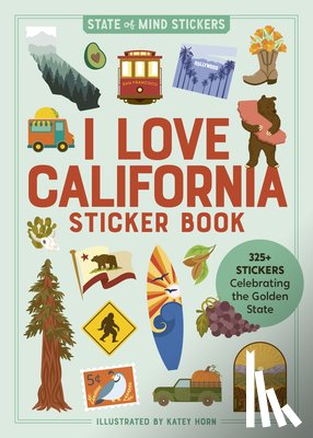 Publishing, Workman - I Love California Sticker Book