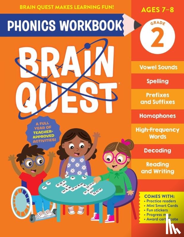 Publishing, Workman - Brain Quest Phonics Workbook: Grade 2