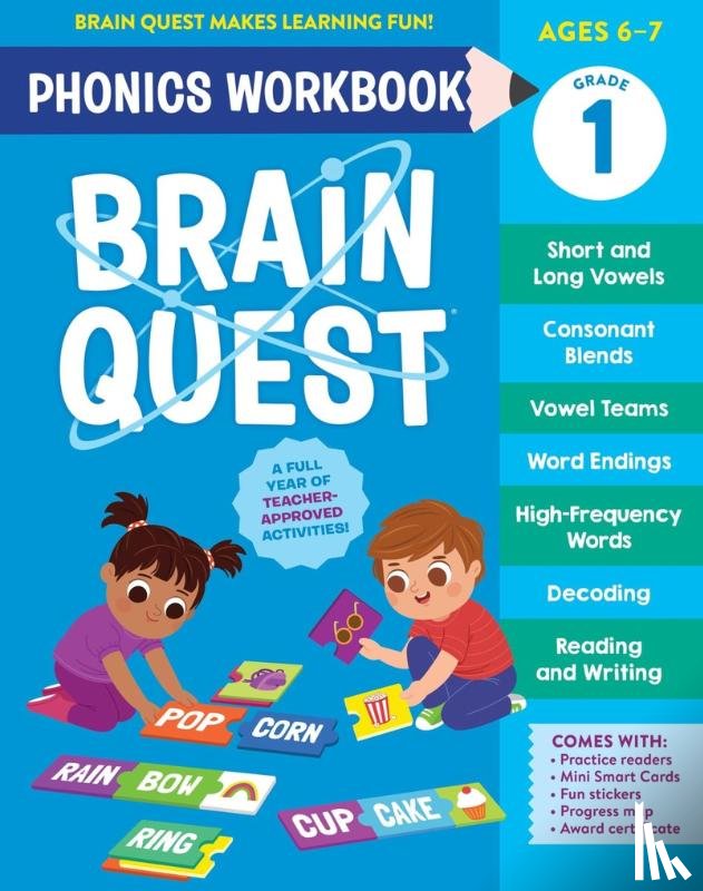 Publishing, Workman - Brain Quest Phonics Workbook: Grade 1